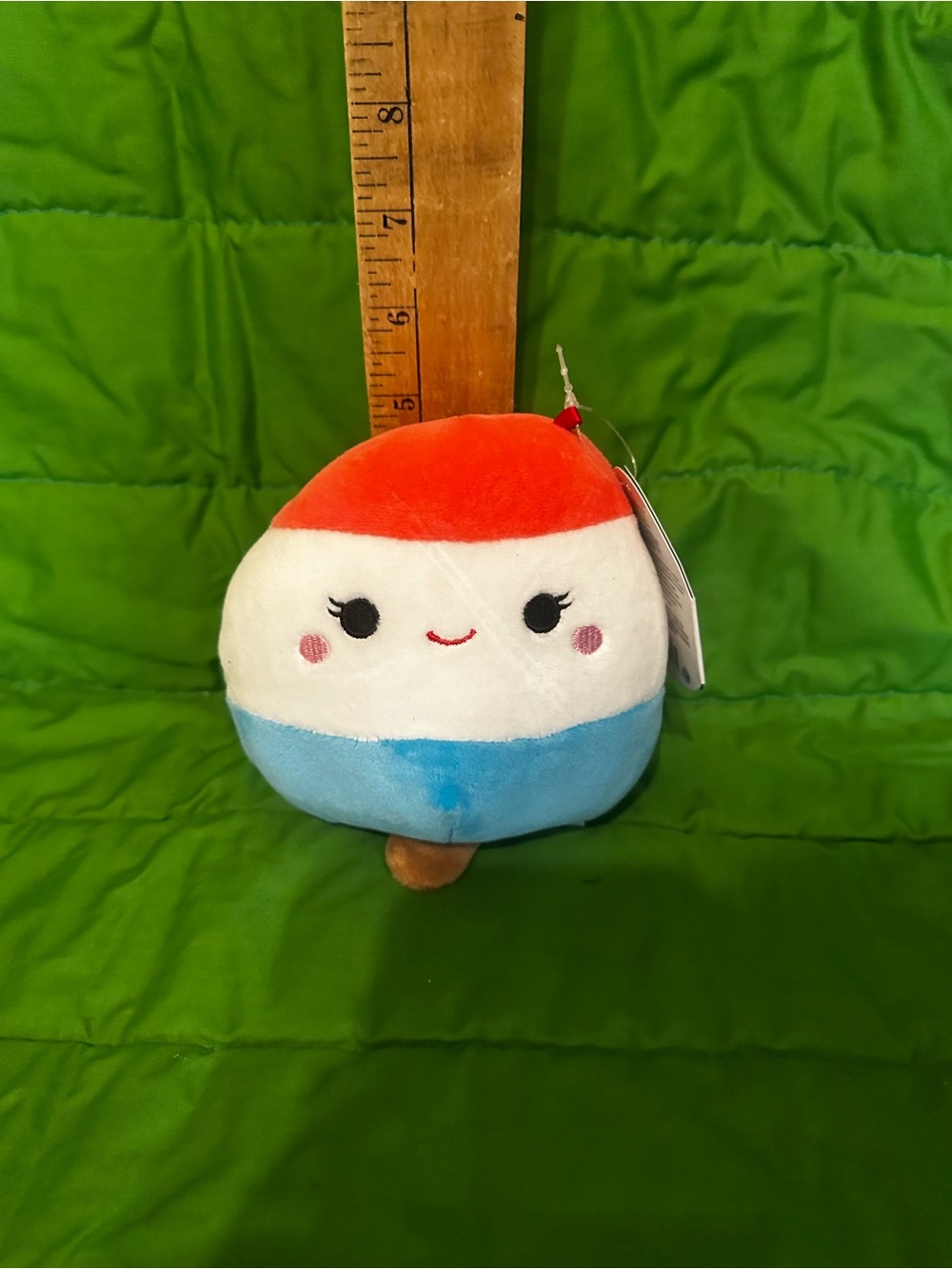 #1371 Squishmallows-Lelilo- Plush Popsicle Plushie - Red White Blue Cute NWT